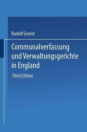 Communalverfassung und Verwaltungsgerichte in England