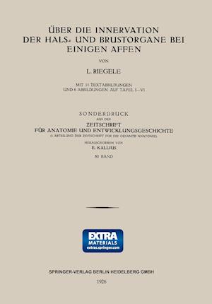 Über Die Innervation Der Hals- Und Brustorgane Bei Einigen Affen