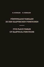 Fünfstellige Tabellen zu den Elliptischen Funktionen / Five Place Tables of Elliptical Functions
