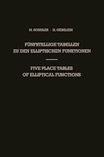 Funfstellige Tabellen zu den Elliptischen Funktionen / Five Place Tables of Elliptical Functions