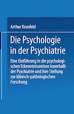 Die Psychologie in der Psychiatrie