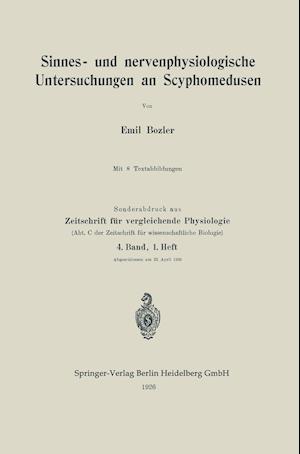 Sinnes- Und Nervenphysiologische Untersuchungen an Scyphomedusen