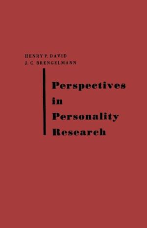 Perspectives in Personality Research