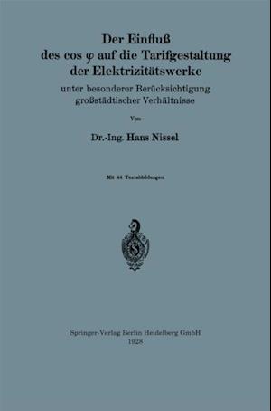 Der Einfluß des cos f auf die Tarifgestaltung der Elektrizitätswerke