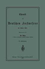 Chronik des Deutschen Forstwesens im Jahre 1885