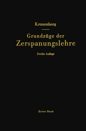 Grundzüge der Zerspanungslehre