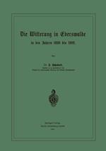Die Witterung in Eberswalde in den Jahren 1898 bis 1902