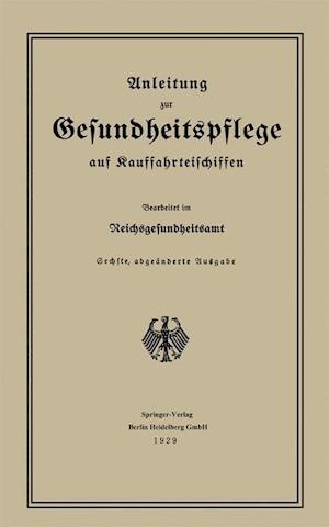 Anleitung Zur Gesundheitspflege Auf Kauffahrteischiffen