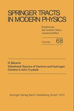 Vibrational Spectra of Electron and Hydrogen Centers in Ionic Crystals