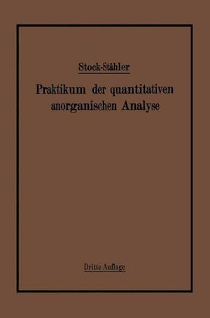 Praktikum Der Quantitativen Anorganischen Analyse