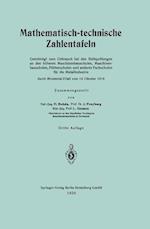 Mathematisch-Technische Zahlentafeln