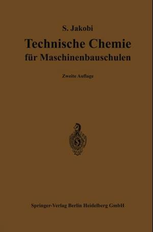 Technische Chemie für Maschinenbauschulen