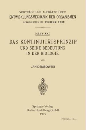 Das Kontinuitätsprinzip und seine Bedeutung in der Biologie