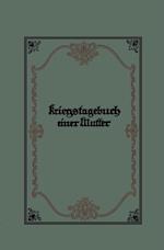 Kriegstagebuch einer Mutter