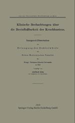 Klinische Beobachtungen über die Beeinflußbarkeit des Keuchhustens