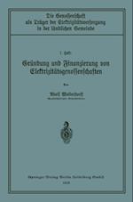 Gründung und Finanzierung von Elektrizitätsgenossenschaften