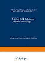 Zeitschrift für Krebsforschung und klinische Onkologie / Cancer Research and Clinical Oncology