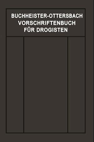 Vorschriftenbuch für Drogisten