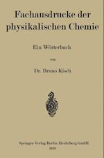 Fachausdrücke der physikalischen Chemie