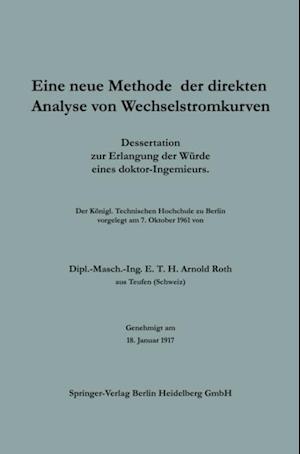 Eine neue Methode der direkten Analyse von Wechselstromkurven