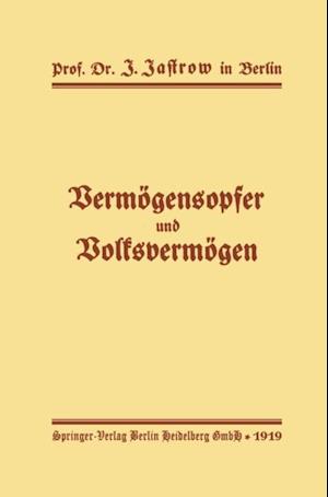 Vermögensopfer und Volksvermögen