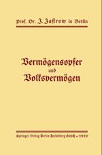 Vermögensopfer und Volksvermögen