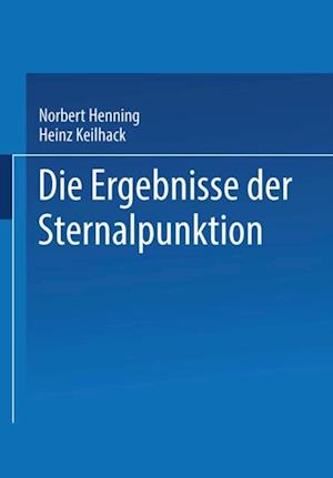 Die Ergebnisse der Sternalpunktion