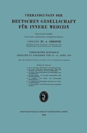 Verhandlungen der Deutschen Gesellschaft für Innere Medizin