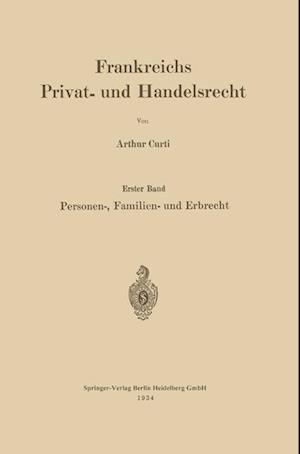 Frankreichs Privat- Und Handelsrecht