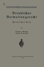 Preußisches Verwaltungsrecht