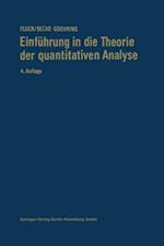 Einführung in die Theorie der Quantitativen Analyse