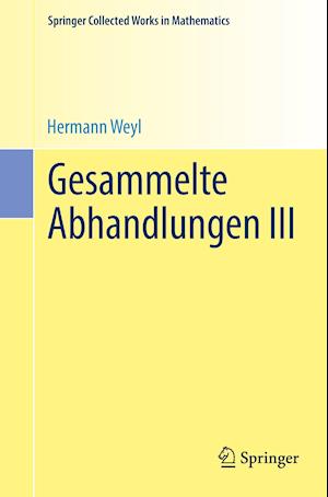 Gesammelte Abhandlungen III