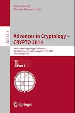 Advances in Cryptology -- CRYPTO 2014