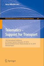 Telematics - Support for Transport