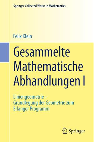 Gesammelte Mathematische Abhandlungen I