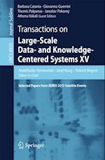 Transactions on Large-Scale Data- and Knowledge-Centered Systems XV