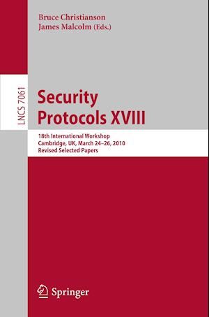 Security Protocols XVIII