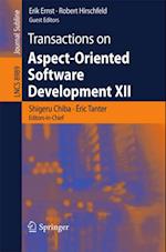 Transactions on Aspect-Oriented Software Development XII