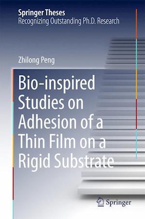 Bio-inspired Studies on Adhesion of a Thin Film on a Rigid Substrate