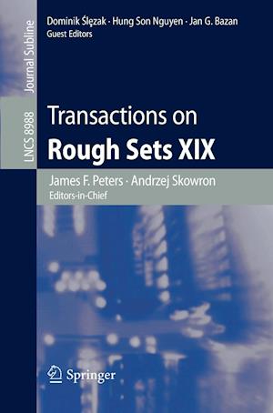 Transactions on Rough Sets XIX