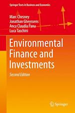 Environmental Finance and Investments