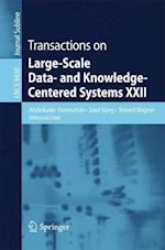 Transactions on Large-Scale Data- and Knowledge-Centered Systems XXII