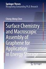 Surface Chemistry and Macroscopic Assembly of Graphene for Application in Energy Storage