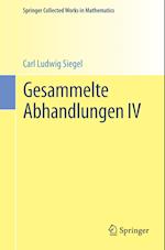 Gesammelte Abhandlungen IV