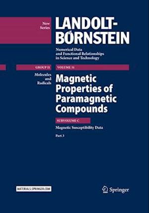 Magnetic Properties of Paramagnetic Compounds