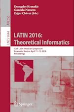 LATIN 2016: Theoretical Informatics