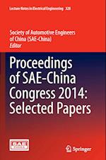 Proceedings of SAE-China Congress 2014: Selected Papers