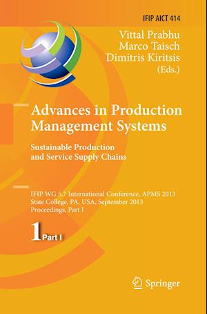 Advances in Production Management Systems. Sustainable Production and Service Supply Chains