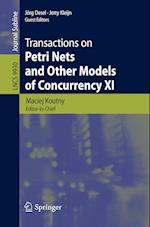 Transactions on Petri Nets and Other Models of Concurrency XI