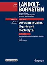 Diffusion in Gases, Liquids and Electrolytes